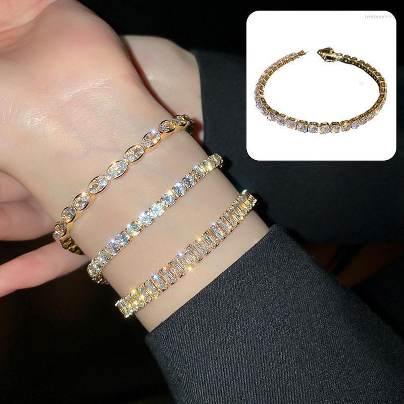 Link Bracelets Chain Exquisite Geometry Girls Crystal Zircon Bracelet Simplicity Party Jewelry Gifts For Friend Raym22
Link Bracelets Chain Exquisite Geometry Girls Crystal Zircon Bracelet Simplicity Party Jewelry Gifts For Friend Raym22