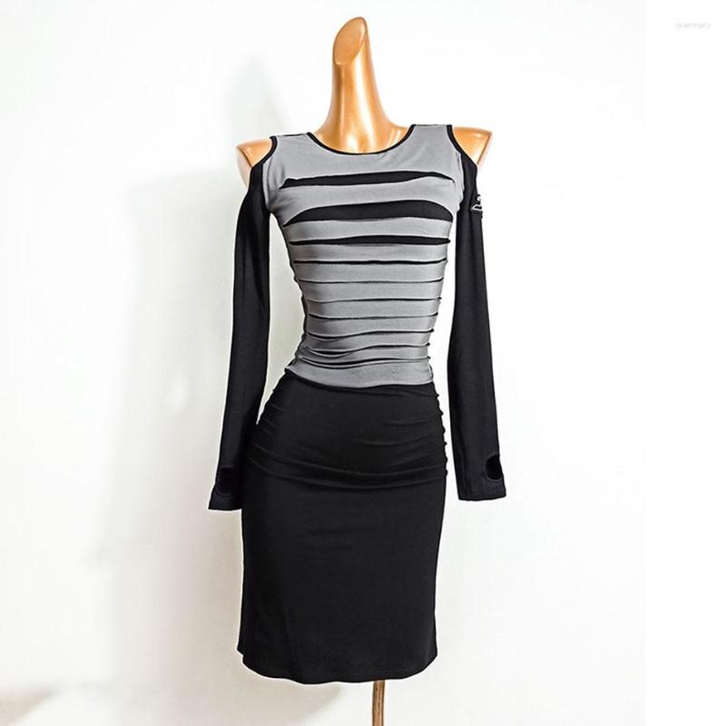 Stage Wear 2023 DL620 Bare Shoulder Patchwork Latin Dance Dress Women Performance Costume Waltz Tango Latino Dancewear, 001
Stage Wear 2023 DL620 Bare Shoulder Patchwork Latin Dance Dress Women Performance Costume Waltz Tango Latino Dancewear, 001