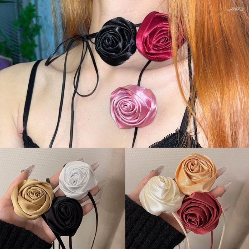 Chains Romantic Gothic Retro Rose Flower Clavicle Chain Necklace For Women Ladies Fashion Neck Jewelry Adjustable Rope Choker
Chains Romantic Gothic Retro Rose Flower Clavicle Chain Necklace For Women Ladies Fashion Neck Jewelry Adjustable Rope Choker