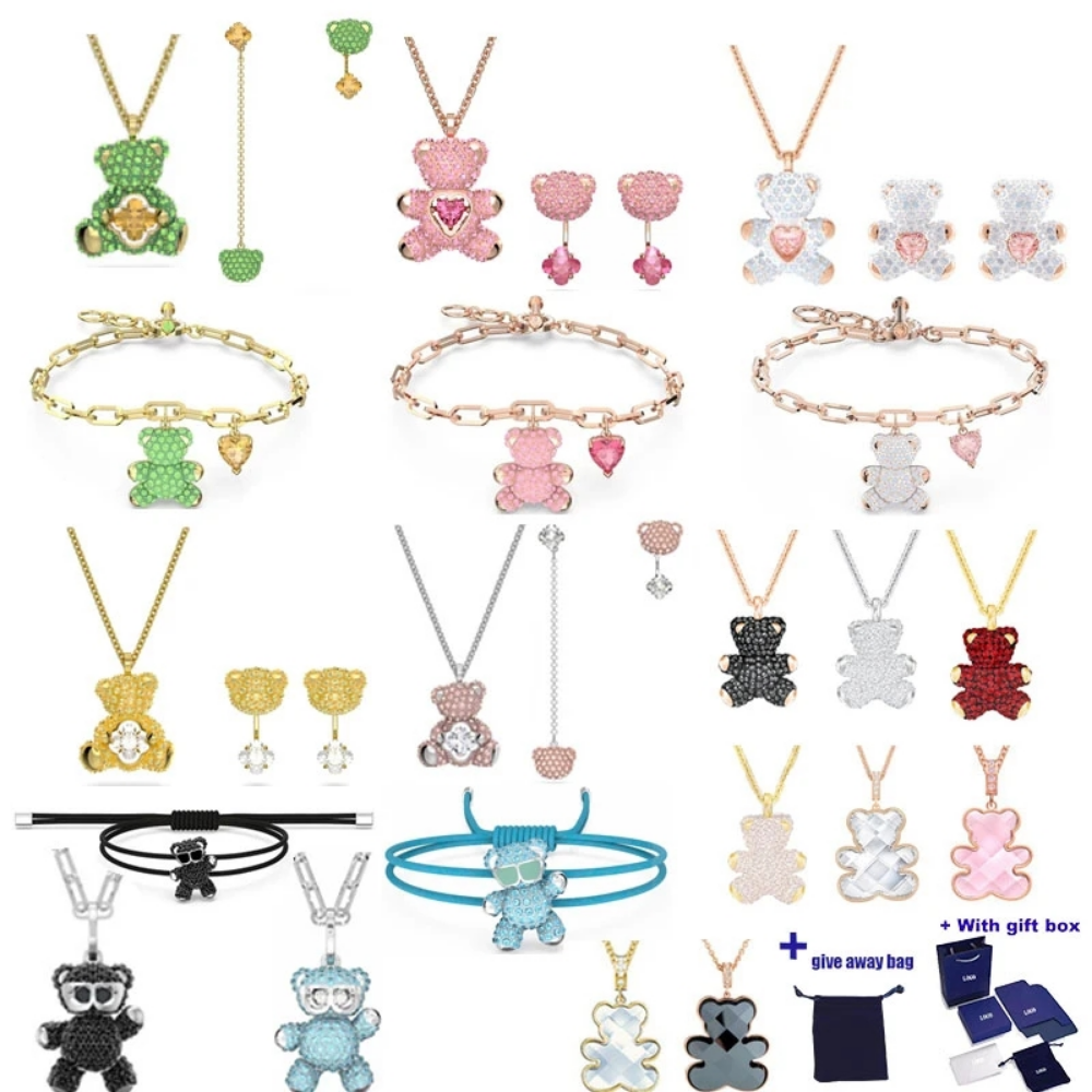 Fahmi Swa 2023 Fashion Jewelry New TEDDY Set Exquisite Bear Shape. Bear Pattern Female Romantic Luxury Jewelry Gift
Fahmi Swa 2023 Fashion Jewelry New TEDDY Set Exquisite Bear Shape. Bear Pattern Female Romantic Luxury Jewelry Gift