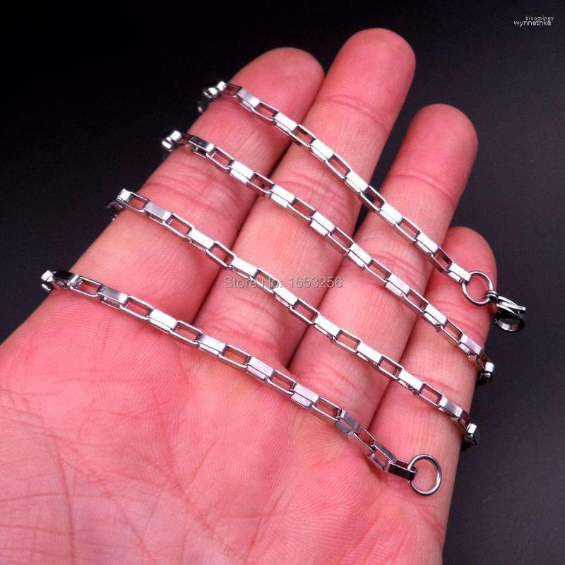 Chains Lot Of 5pcs In Bulk Stainess Steel Square Box Link Chain Necklace For Women Girls Men's Jewelry 3mm 20''
Chains Lot Of 5pcs In Bulk Stainess Steel Square Box Link Chain Necklace For Women Girls Men's Jewelry 3mm 20''