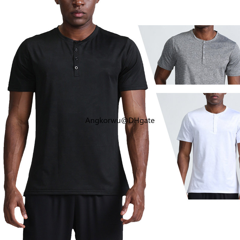 LL Designer Men's Solid Color Short Sleeve Sports Top Classic Round Neck Casual Quick Dry Outdoor Sportswear Breathable Running Fitness Shirt, With lu logo
LL Designer Men's Solid Color Short Sleeve Sports Top Classic Round Neck Casual Quick Dry Outdoor Sportswear Breathable Running Fitness Shirt, With lu logo
