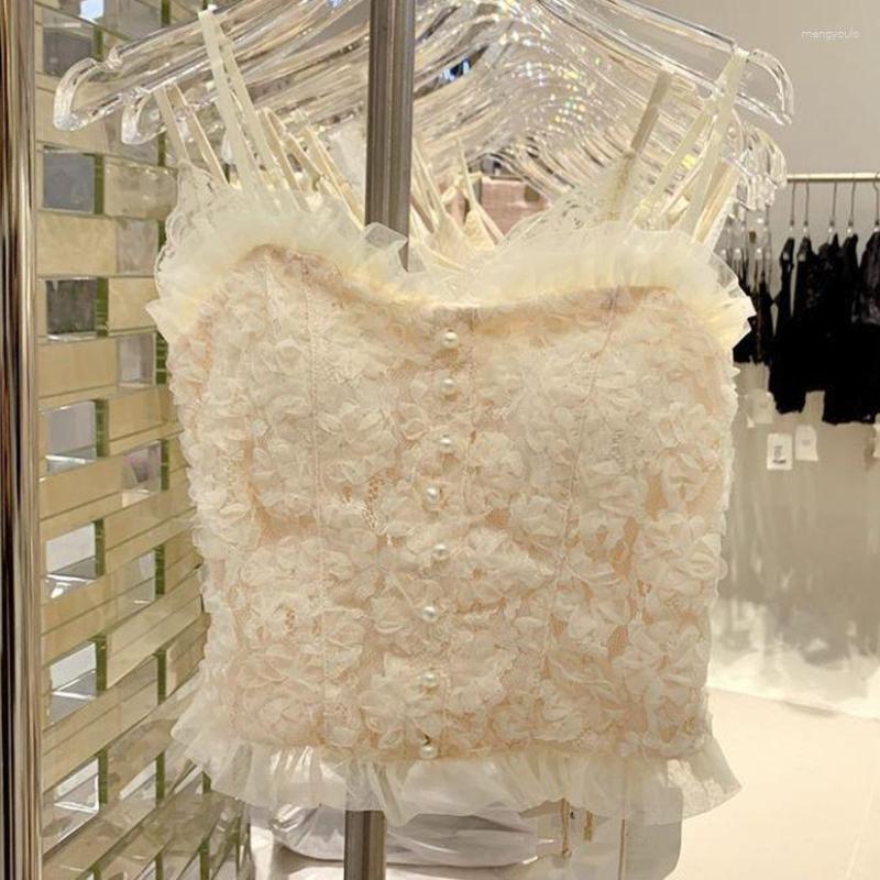 Women's Tanks 2023 Fashion Lace Camisole For Women French Style Celebrity Temperament Sexy Backless Cropped Top Female Tank Tops Y3715, White
Women's Tanks 2023 Fashion Lace Camisole For Women French Style Celebrity Temperament Sexy Backless Cropped Top Female Tank Tops Y3715, White