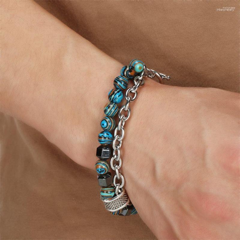 Link Bracelets Fashion Hip Hop Mens Jewelry 8mm Beads Chain Tigers Eye Wristband Obsidians Malachite Bracelet
Link Bracelets Fashion Hip Hop Mens Jewelry 8mm Beads Chain Tigers Eye Wristband Obsidians Malachite Bracelet