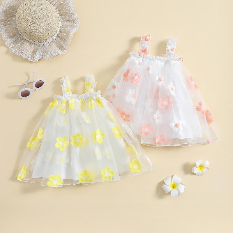Girl Dresses FOCUSNORM 0-4Y Kid Princess Sleeveless Off Shoulder Floral Embroidery Mesh Tutu Sundress 2 Colors, Pink
Girl Dresses FOCUSNORM 0-4Y Kid Princess Sleeveless Off Shoulder Floral Embroidery Mesh Tutu Sundress 2 Colors, Pink