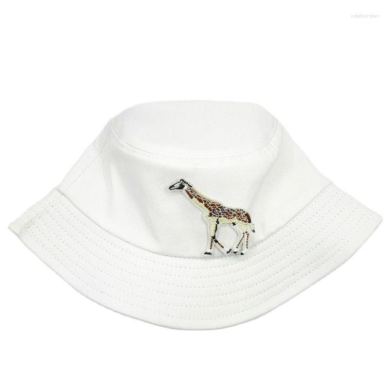 Berets Giraffe Animal Embroidery Bucket Hat Fisherman Outdoor Travel Sun Cap Hats For Men And Women 175, White
Berets Giraffe Animal Embroidery Bucket Hat Fisherman Outdoor Travel Sun Cap Hats For Men And Women 175, White