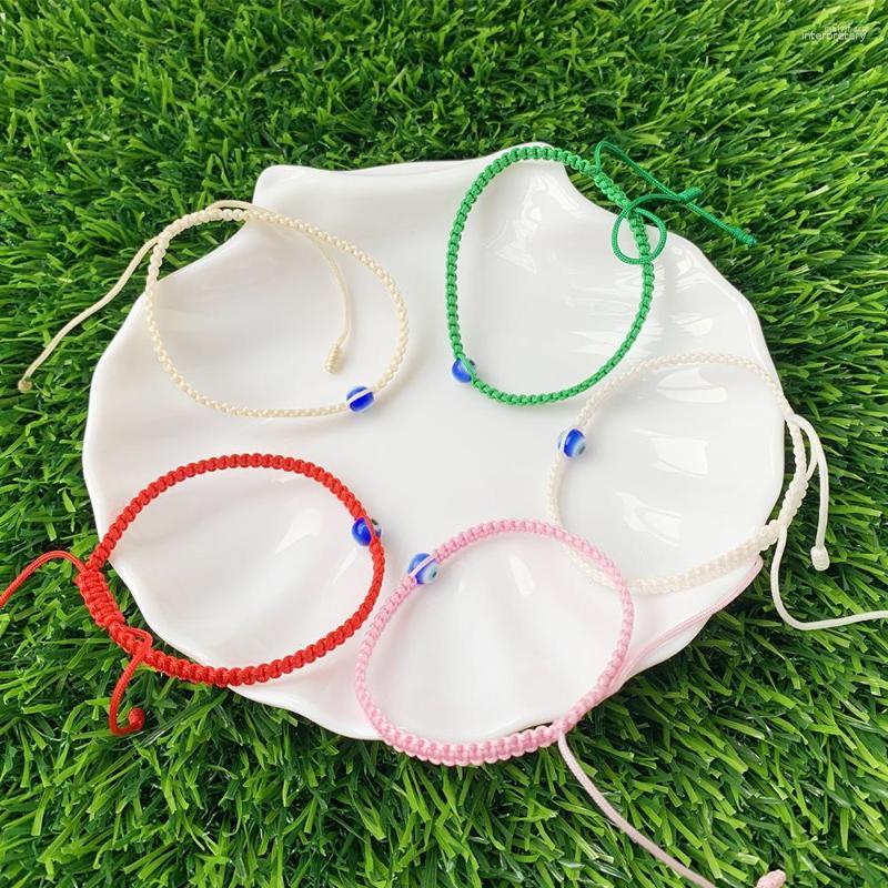 Link Bracelets Round Mini Eyes Shape Enamel Pendant Adjustable Interval Bead String Bracelet Plated Bulk Jewelry Wholesale
Link Bracelets Round Mini Eyes Shape Enamel Pendant Adjustable Interval Bead String Bracelet Plated Bulk Jewelry Wholesale