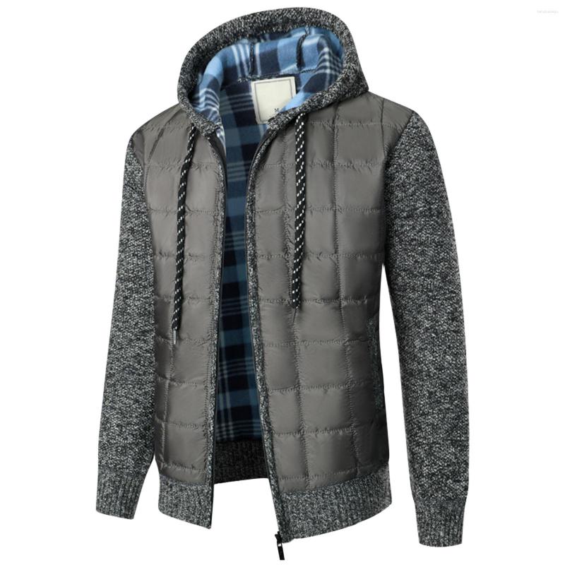 Men's Jackets Warm Winter Coat Clothing Men's Cotton Padded Jacket Thick Comfortable And Fashionable Patchwork Hooded, Light gray
Men's Jackets Warm Winter Coat Clothing Men's Cotton Padded Jacket Thick Comfortable And Fashionable Patchwork Hooded, Light gray