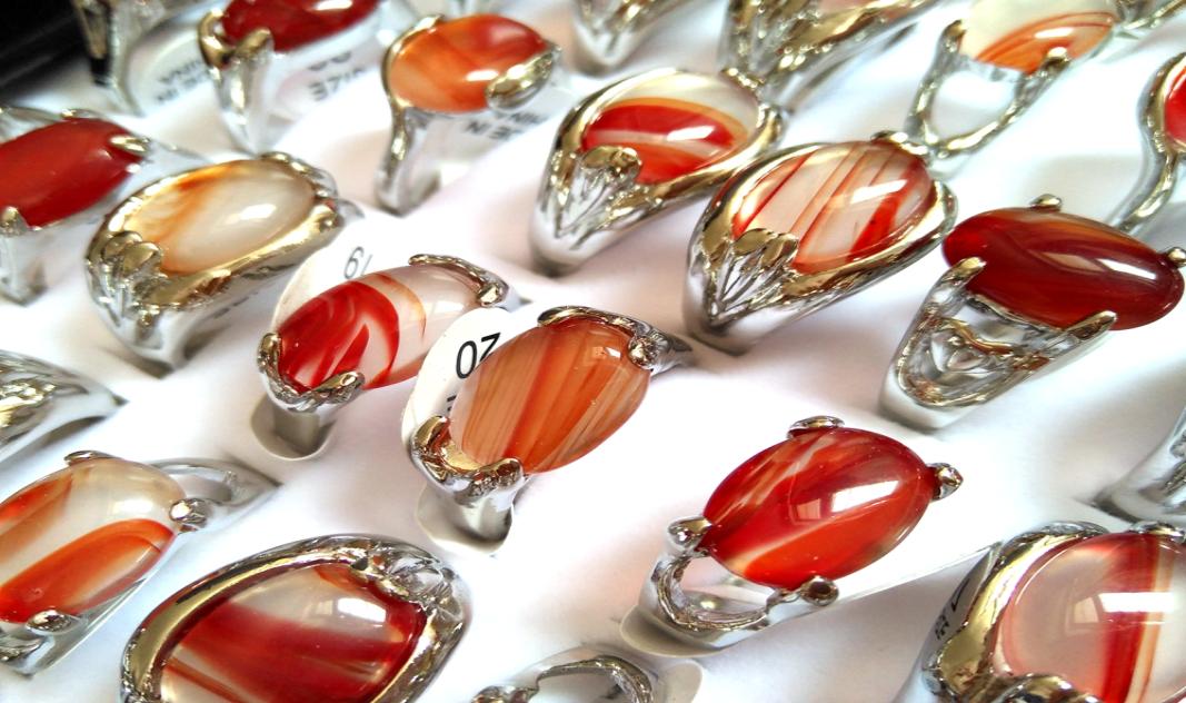 50pcs Women Elegant Charm Natural Stone Ring Silver Tone Beautiful Rhinestone Ladies Trendy Finger Ring Whole Stone Jewelry Gr3211616
50pcs Women Elegant Charm Natural Stone Ring Silver Tone Beautiful Rhinestone Ladies Trendy Finger Ring Whole Stone Jewelry Gr3211616