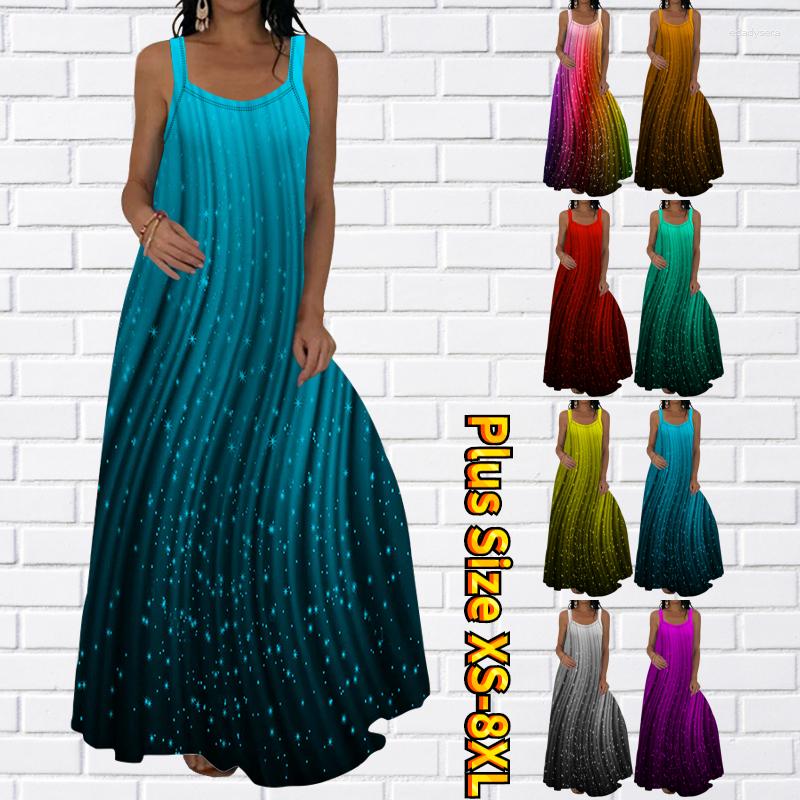 Casual Dresses 2023 Summer And Floor Dress Loose Sleeveless Sexy Long Women's Plus-size Design Print -8XL, 22236purple
Casual Dresses 2023 Summer And Floor Dress Loose Sleeveless Sexy Long Women's Plus-size Design Print -8XL, 22236purple