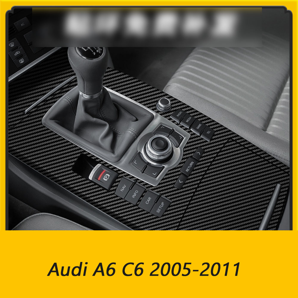 For Audi A6 C6 2005-2011 Self Adhesive Car Stickers Carbon Fiber Vinyl Car stickers and Decals Car Styling Accessories, Left hand drive
For Audi A6 C6 2005-2011 Self Adhesive Car Stickers Carbon Fiber Vinyl Car stickers and Decals Car Styling Accessories, Left hand drive