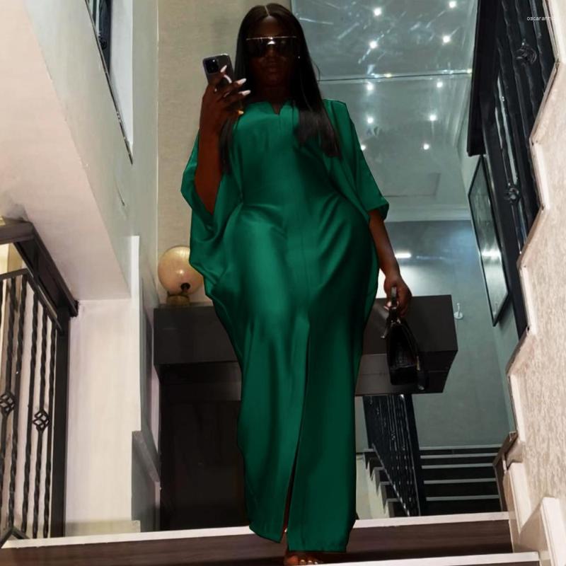 Ethnic Clothing African Long Maxi Dress Women Green Solid Patchwork Robes Africa Summer Fashion Streetwear Vestidos
Ethnic Clothing African Long Maxi Dress Women Green Solid Patchwork Robes Africa Summer Fashion Streetwear Vestidos