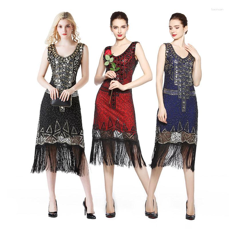 Stage Wear 1920s Costumes Flapper Dress Sequin Outfits Great Gatsby Vintage Party Cocktail Bodycon Beaded Ballroom Latin Dance, Black
Stage Wear 1920s Costumes Flapper Dress Sequin Outfits Great Gatsby Vintage Party Cocktail Bodycon Beaded Ballroom Latin Dance, Black