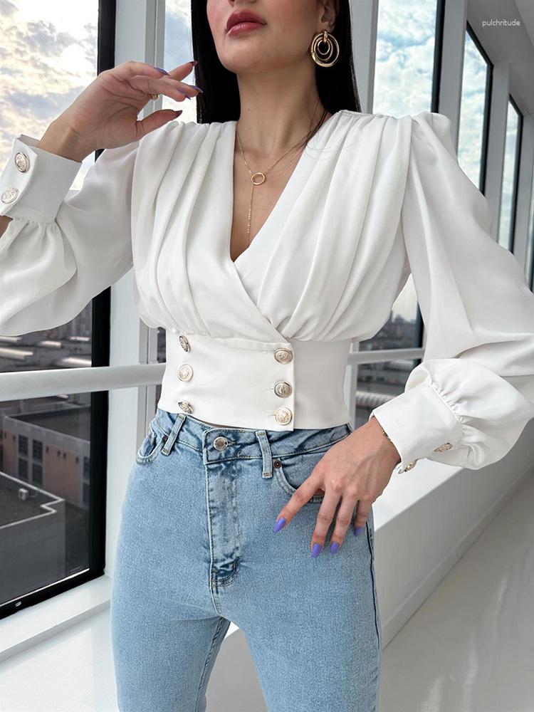 Women' Blouses Double Breasted Patchwork Button Summer Shirts Elegant Office Lady Solid Long Sleeve Tops 2023 Women V Neck Slim Fit Chic, 03 rose red
Women' Blouses Double Breasted Patchwork Button Summer Shirts Elegant Office Lady Solid Long Sleeve Tops 2023 Women V Neck Slim Fit Chic, 03 rose red