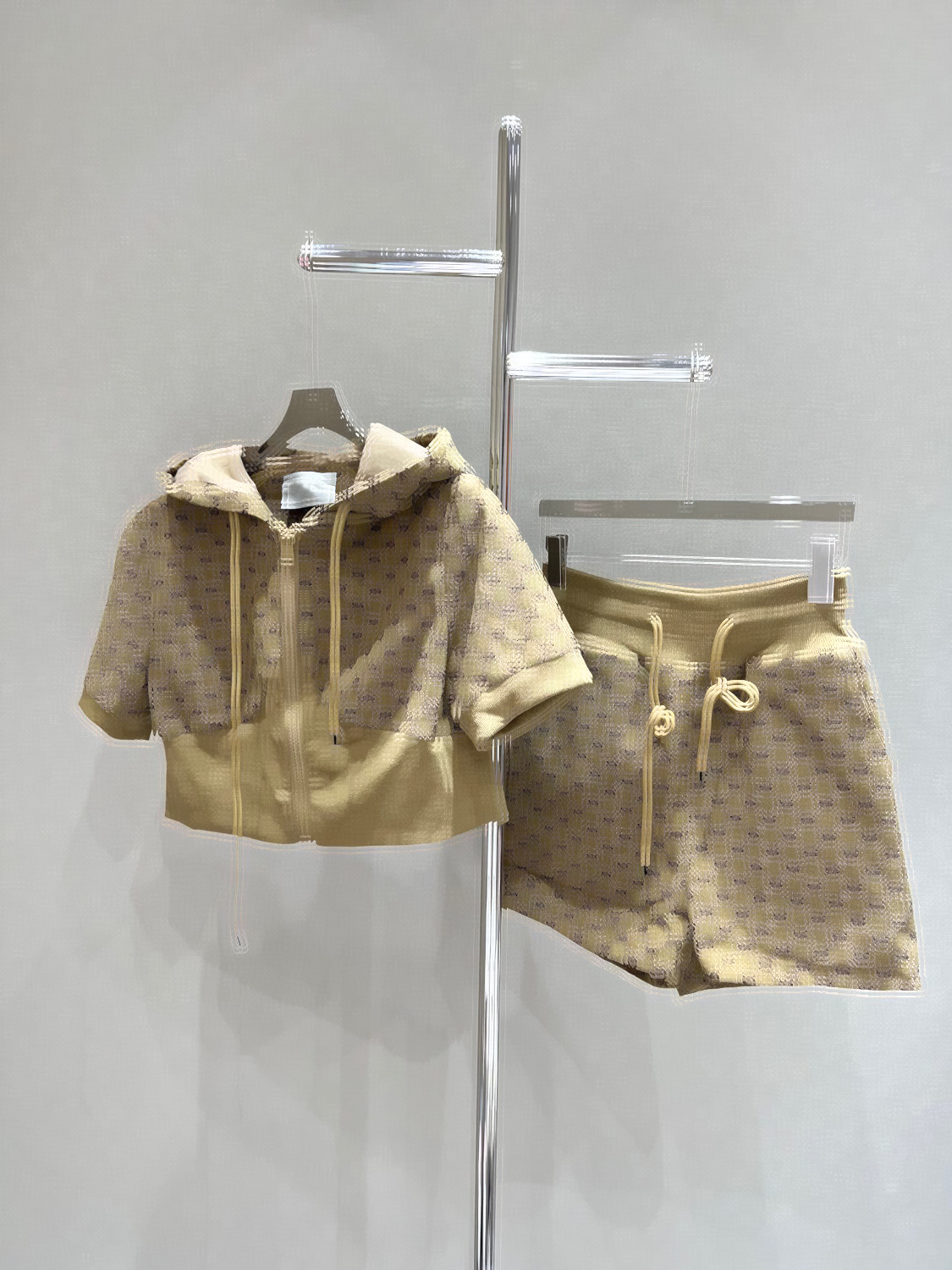 G218 Women's Two Piece Pants Casual Suits Letters Designers New Contrast Suit for Women's Stand Up Collar Short Cardigan Jacket Hip Skirt Two-piece Beautiful, Brown
G218 Women's Two Piece Pants Casual Suits Letters Designers New Contrast Suit for Women's Stand Up Collar Short Cardigan Jacket Hip Skirt Two-piece Beautiful, Brown