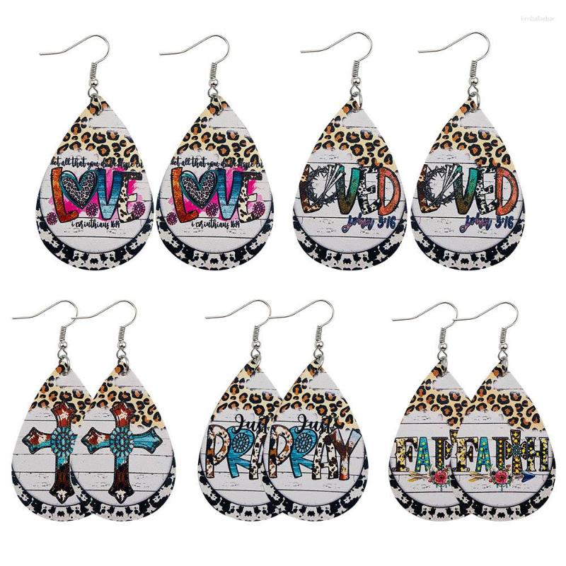 Dangle Earrings Trendy Vintage Leopard Cow Print LOVE Waterdrop Leather For Women Valentine's Day Jewelry Gift Wholesale
Dangle Earrings Trendy Vintage Leopard Cow Print LOVE Waterdrop Leather For Women Valentine's Day Jewelry Gift Wholesale