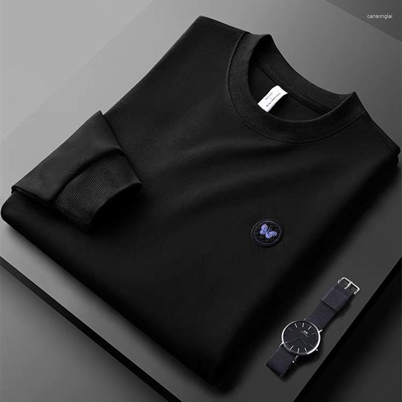 Men's Hoodies High-end European Style Butterfly Embroidery Round Neck Sweater Men's Fashion Autumn Winter Pullover Casual Long Sleeve, Black
Men's Hoodies High-end European Style Butterfly Embroidery Round Neck Sweater Men's Fashion Autumn Winter Pullover Casual Long Sleeve, Black