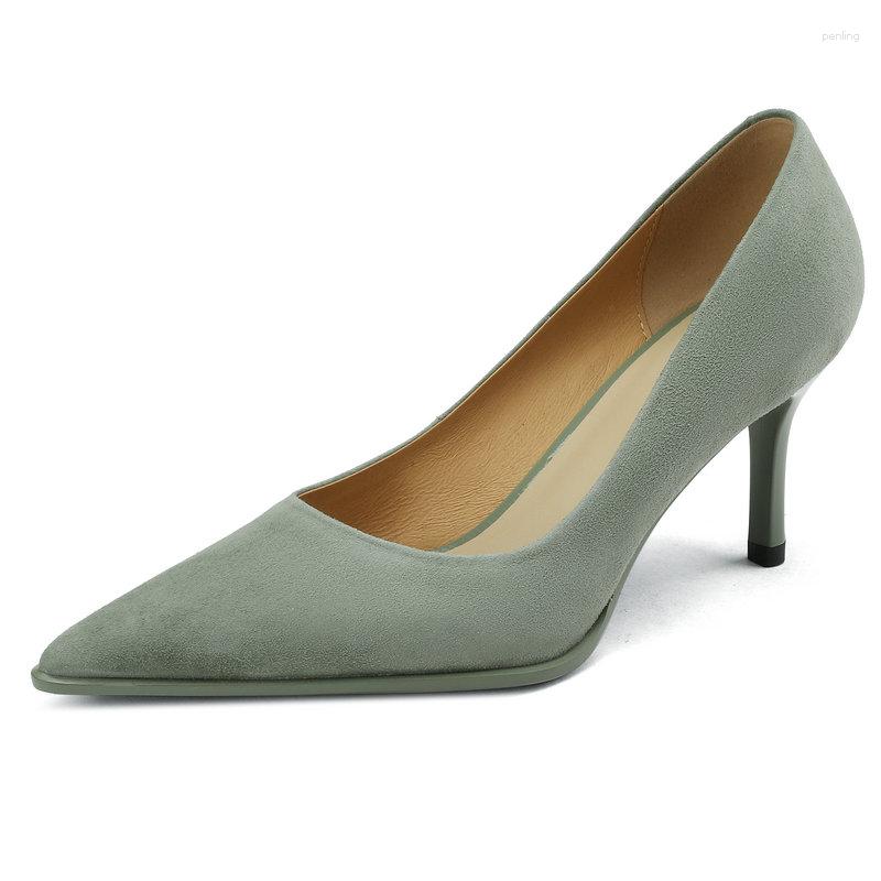 Dress Shoes Basic Women Pumps Kid Suede Leather Office Party Prom Elegant Fashion Sexy High Heels Woman Spring Summer, Black
Dress Shoes Basic Women Pumps Kid Suede Leather Office Party Prom Elegant Fashion Sexy High Heels Woman Spring Summer, Black