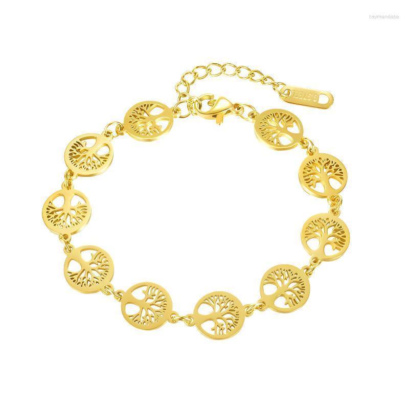 Link Bracelets Chain Hemiston Two Color Tree Of Life Bracelet Cool Style For Women Gift Raym22
Link Bracelets Chain Hemiston Two Color Tree Of Life Bracelet Cool Style For Women Gift Raym22