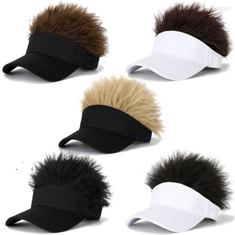 Berets Meetlife Visor Sun Cap With Fake Hair Sunshade Golf Baseball Hat Spiked Wigs Adjustable, A5
Berets Meetlife Visor Sun Cap With Fake Hair Sunshade Golf Baseball Hat Spiked Wigs Adjustable, A5