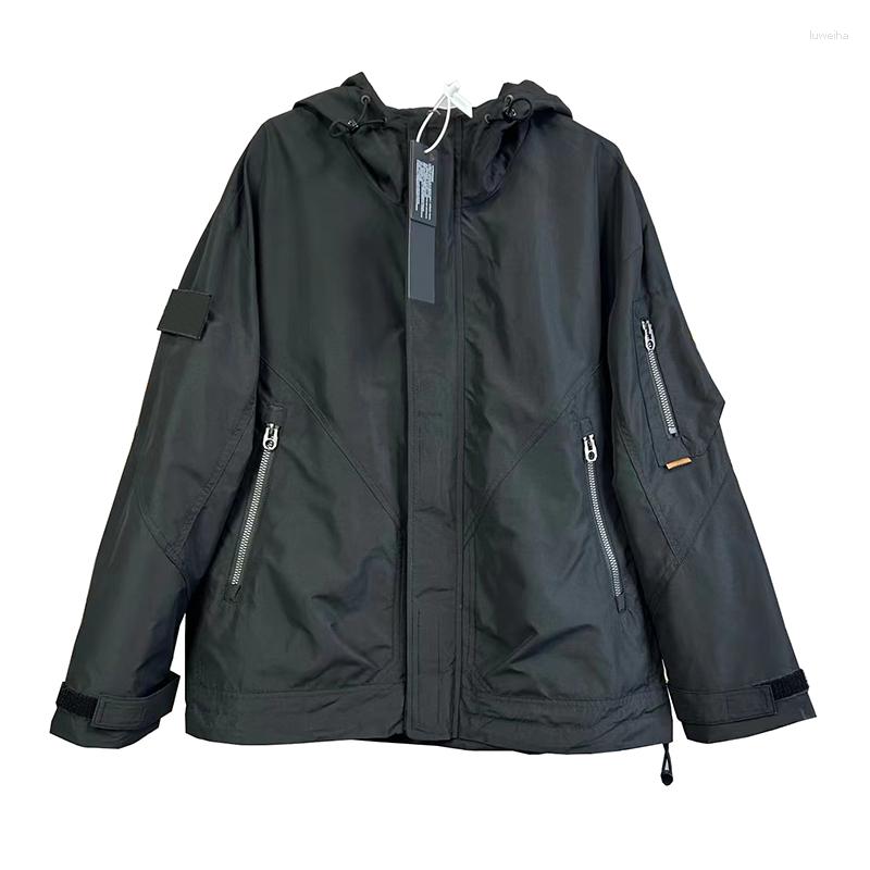 Men's Jackets Men's Hooded Jacket Zipper Loose Embroidered Spring Autumn Outdoor Streetwear Casual Vintage Coat Jaqueta Masculina MA762, Black 
Men's Jackets Men's Hooded Jacket Zipper Loose Embroidered Spring Autumn Outdoor Streetwear Casual Vintage Coat Jaqueta Masculina MA762, Black