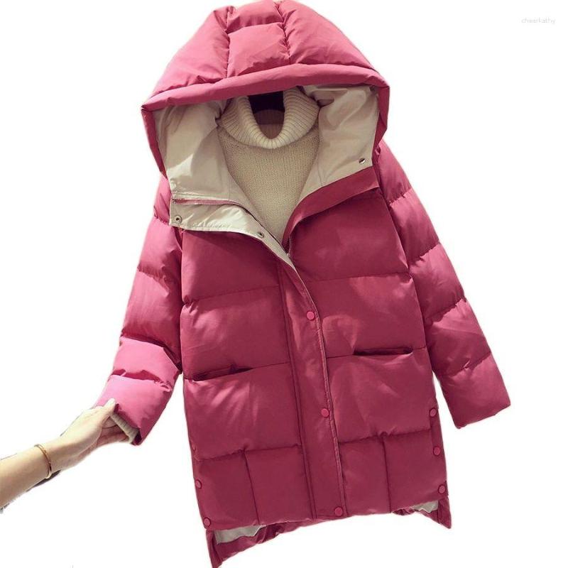 Women's Trench Coats Winter Cotton Jackets Women 2023 Outwear Mid-Length Korean Loose Hooded Thick Down Overcoat Female Bread Coat Chaqueta, White
Women's Trench Coats Winter Cotton Jackets Women 2023 Outwear Mid-Length Korean Loose Hooded Thick Down Overcoat Female Bread Coat Chaqueta, White