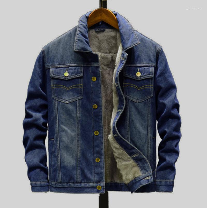 Men's Jackets 2023 Men Winter Jean Outerwear Warm Denim Coats Fashion Wool Liner Thicker Plus Size -8XL, Color3
Men's Jackets 2023 Men Winter Jean Outerwear Warm Denim Coats Fashion Wool Liner Thicker Plus Size -8XL, Color3