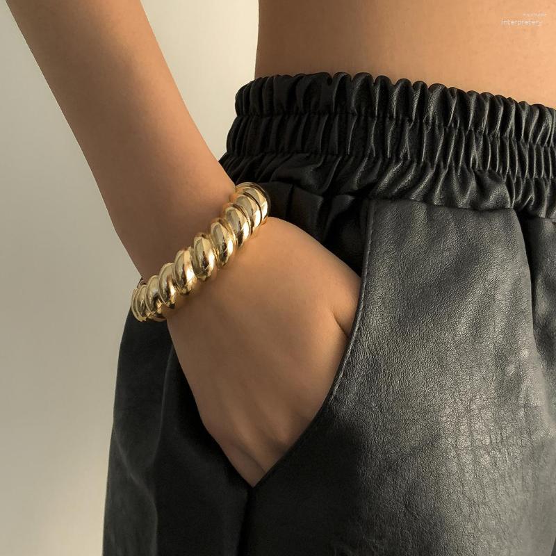Bangle Rhinestone Twist Croissant Open Cuff Bangles For Women Spiral Bold Chunky Screw Punk Hip-hop Hyperbole Trendy
Bangle Rhinestone Twist Croissant Open Cuff Bangles For Women Spiral Bold Chunky Screw Punk Hip-hop Hyperbole Trendy