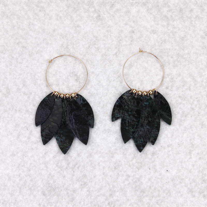 Dangle Earrings ZWPON Fashion Copper Leaf Genuine Leather Fringe Drop Leopard For Woman Jewelry Wholesale
Dangle Earrings ZWPON Fashion Copper Leaf Genuine Leather Fringe Drop Leopard For Woman Jewelry Wholesale