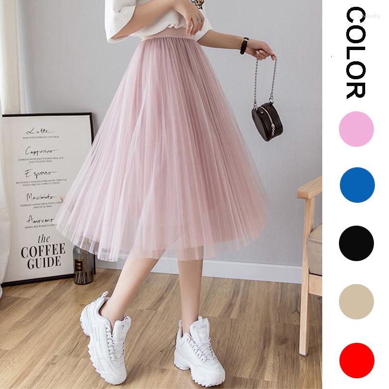 Skirts Womens Pleated Skirt Summer Autumn Winter Mid Black White High Waist Kawaii Mesh Tutu Faldas Jupe Femme Rok
Skirts Womens Pleated Skirt Summer Autumn Winter Mid Black White High Waist Kawaii Mesh Tutu Faldas Jupe Femme Rok