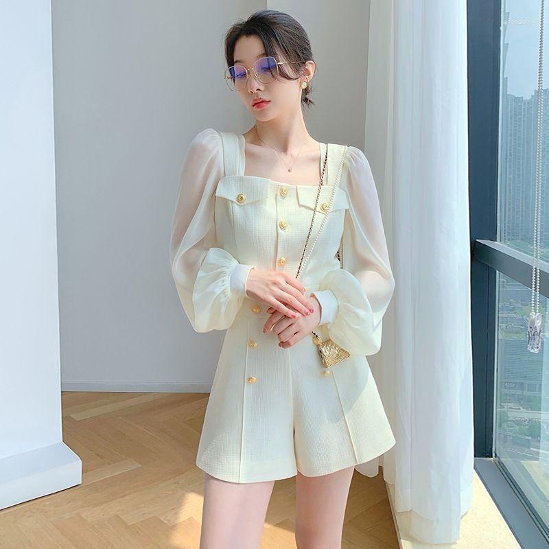 Women' Tracksuits High Waist Shorts Office Lady Button Spring Autumn Outfits For Women 2023 Two Piece Sets Womens Vintage Elegant Long, White
Women' Tracksuits High Waist Shorts Office Lady Button Spring Autumn Outfits For Women 2023 Two Piece Sets Womens Vintage Elegant Long, White