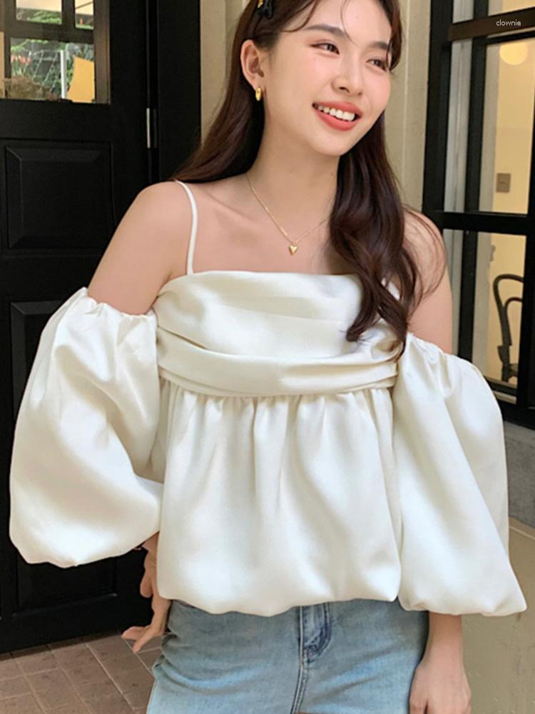 Women's Blouses Women Fashion Off Shoulder Shirt Puff Sleeve Cut Out Solid Color Causal Blouse Top 2023 Summer Tide Temperament Tops Y285, Apricot
Women's Blouses Women Fashion Off Shoulder Shirt Puff Sleeve Cut Out Solid Color Causal Blouse Top 2023 Summer Tide Temperament Tops Y285, Apricot