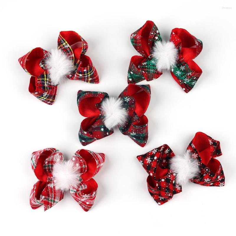 Hair Accessories 30pc/lot Red Plaid Hairbows Girls Pompom Christmas Bows With Clips Women Hairpins Kids Party, Can choose any color
Hair Accessories 30pc/lot Red Plaid Hairbows Girls Pompom Christmas Bows With Clips Women Hairpins Kids Party, Can choose any color