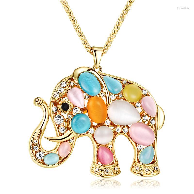 Chains Rose Gold Color Rhinestone Crystal Vintage Elephant Long Necklaces Pendants Fashion Jewelry For Women 00023
Chains Rose Gold Color Rhinestone Crystal Vintage Elephant Long Necklaces Pendants Fashion Jewelry For Women 00023