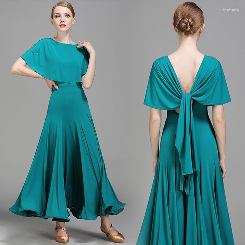 Stage Wear 2023 Modern Dance Dress Women Waltz Outfit Evening Dresses Designer Clothes Ballroom Dancewear Performance Costume JL2708, Green
Stage Wear 2023 Modern Dance Dress Women Waltz Outfit Evening Dresses Designer Clothes Ballroom Dancewear Performance Costume JL2708, Green