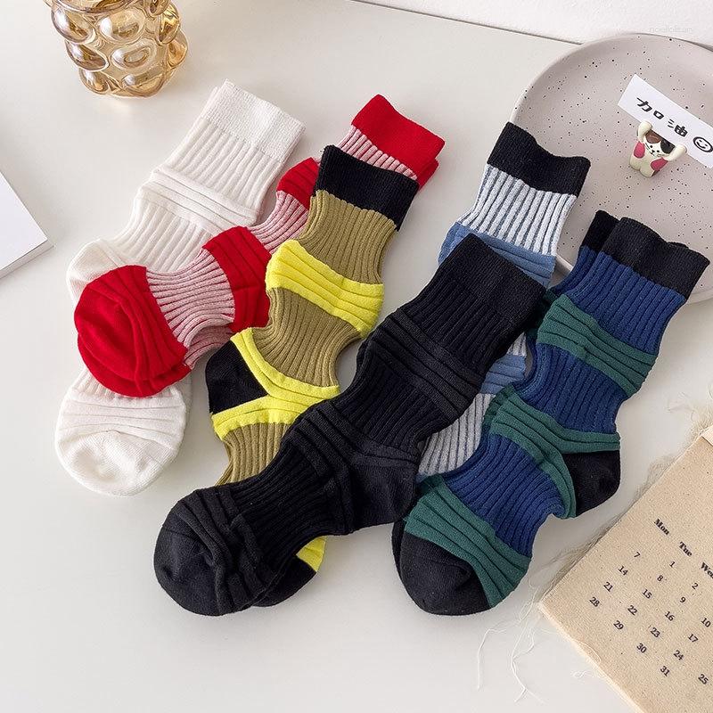 Women Socks Ladies Girls Y2K Patchwork Knee-high Stockings Adults Autumn Fashion Color Matching Mid-calf Length Knitted
Women Socks Ladies Girls Y2K Patchwork Knee-high Stockings Adults Autumn Fashion Color Matching Mid-calf Length Knitted