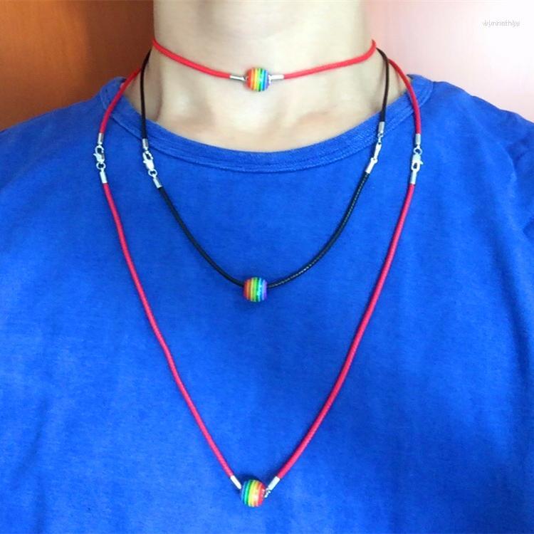 Chains LGBT Six Color Rainbow Necklace Multifunctional Adjustable Gay Couple Bracelet Ornament
Chains LGBT Six Color Rainbow Necklace Multifunctional Adjustable Gay Couple Bracelet Ornament