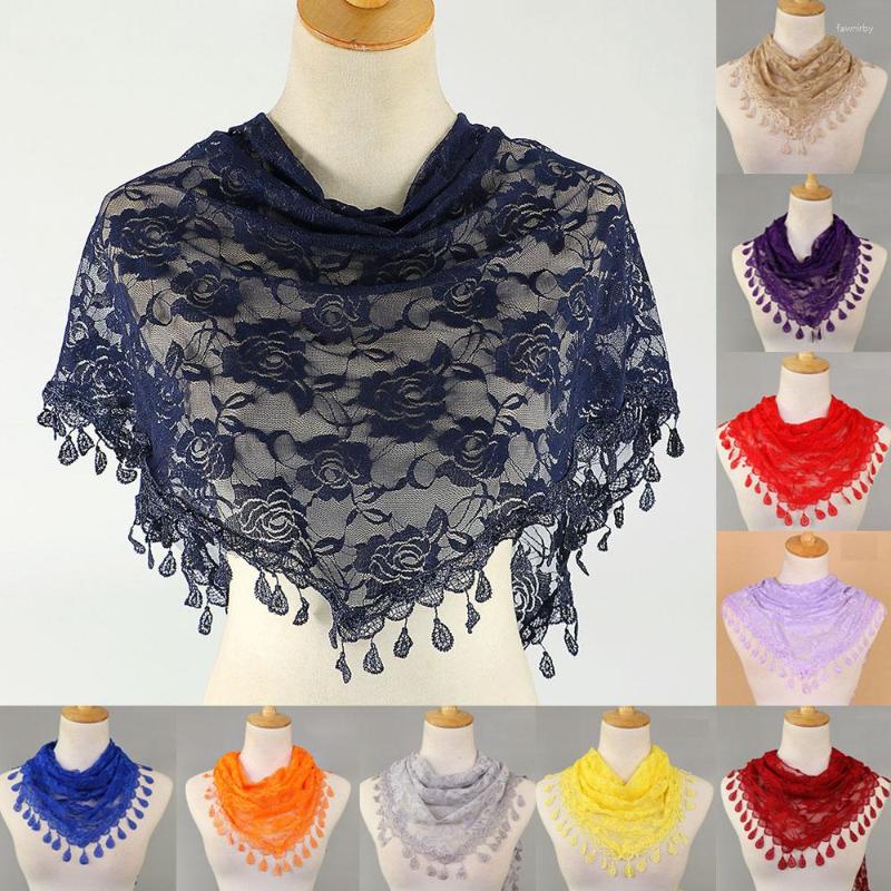 Scarves Women Triangle Wrap Lady Shawl Female Tassel Shawls Flower Lace Scarf Head Cover Spring Summer Po Props Accessories
Scarves Women Triangle Wrap Lady Shawl Female Tassel Shawls Flower Lace Scarf Head Cover Spring Summer Po Props Accessories