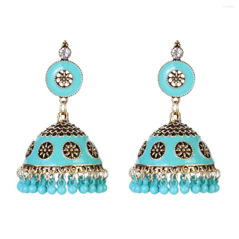 Dangle Earrings Boho Afghan Blue Flower Drop For Women Antique Gold Plated Hollow Vintage Ethnic Beads Tassel Jewelry
Dangle Earrings Boho Afghan Blue Flower Drop For Women Antique Gold Plated Hollow Vintage Ethnic Beads Tassel Jewelry