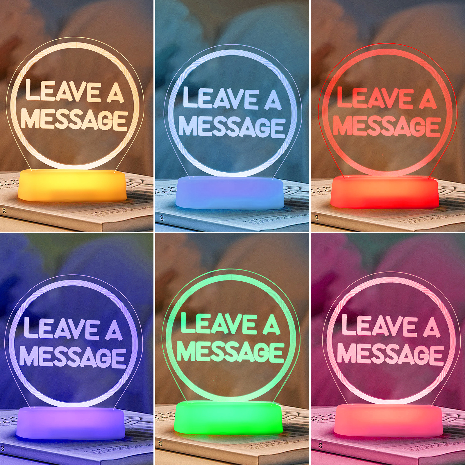 Premium Audio GuestBook Telephone with Free LED Wedding Sign and A5 Vertical Photo Frame | Vintage and Retro Style Audio Guestbook