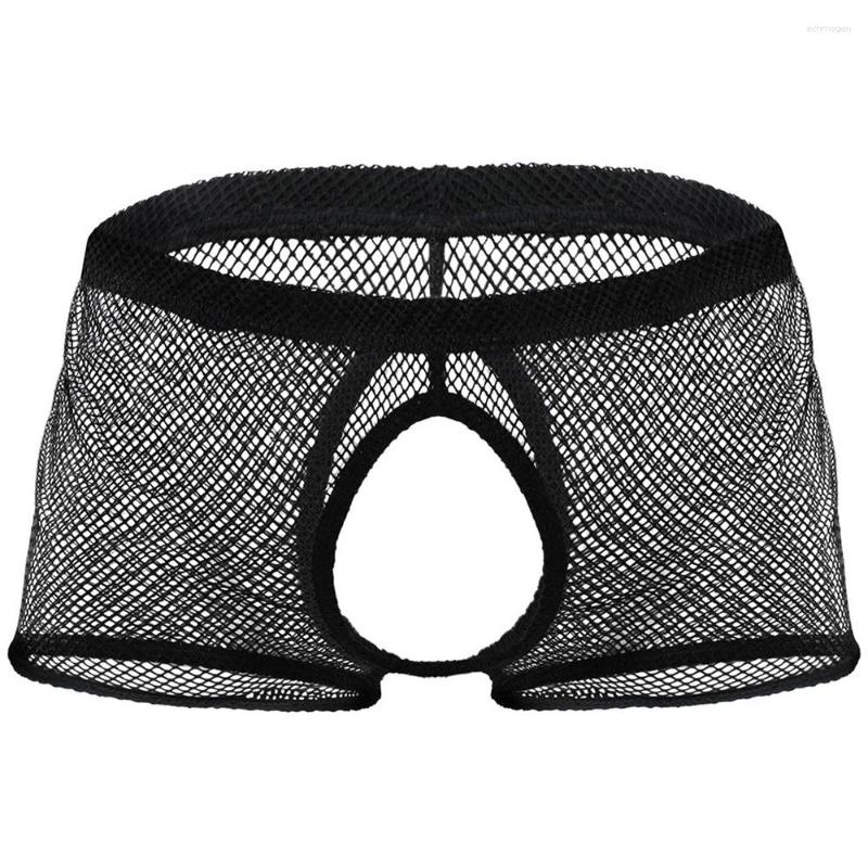 Underpants Crotchless See Through Men Boxer Shorts Sexy Underwear Open Crotch Panties Hollow Breathable Exposed Cock Boxers, Black
Underpants Crotchless See Through Men Boxer Shorts Sexy Underwear Open Crotch Panties Hollow Breathable Exposed Cock Boxers, Black