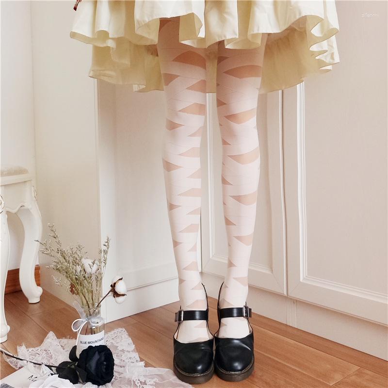 Women Socks Lolita Cross Strap Pantyhose JK CosPlay Thin Dark Black Style Silk Sexy Long Thigh High Stockings
Women Socks Lolita Cross Strap Pantyhose JK CosPlay Thin Dark Black Style Silk Sexy Long Thigh High Stockings
