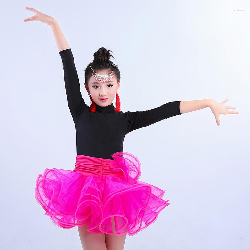 Stage Wear 2023 Girl Long Sleeves Latin Dance Dress Children Ballroom Dresses Kids Salsa Rumba Cha Samba Tango Performance, Red
Stage Wear 2023 Girl Long Sleeves Latin Dance Dress Children Ballroom Dresses Kids Salsa Rumba Cha Samba Tango Performance, Red