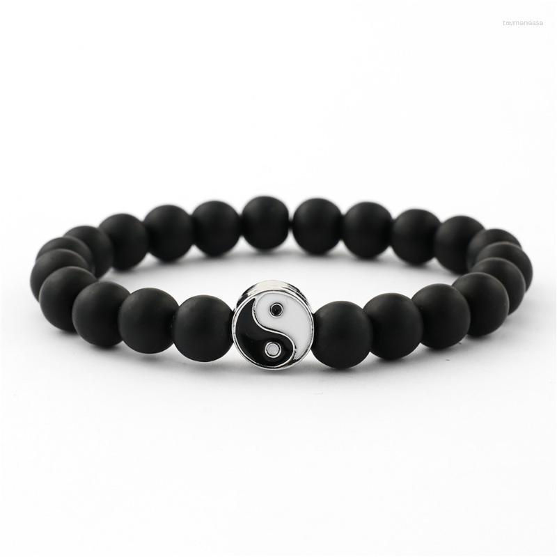 Link Bracelets Chain Delysia King Unisex Trendy Turquoise Tai Chi Bracelet Alloy Ethnic Yin-yang Beaded Wrist Valentines Day Gift Raym22
Link Bracelets Chain Delysia King Unisex Trendy Turquoise Tai Chi Bracelet Alloy Ethnic Yin-yang Beaded Wrist Valentines Day Gift Raym22