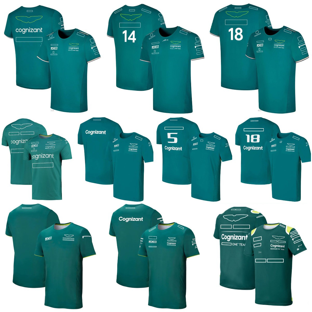 F1 Team 2023 Drivers' Short Sleeve T-shirts Leisure Sports Round Neck T-shirts Men's Plus Size Racing Clothes
F1 Team 2023 Drivers' Short Sleeve T-shirts Leisure Sports Round Neck T-shirts Men's Plus Size Racing Clothes