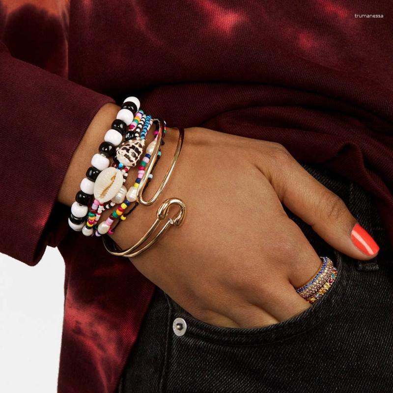 Bangle JUST FEEL Trendy Unique Bracelets Boho Handmade Colorful For Women Design Beaded Bracelet Party Accessories Girl Raym22
Bangle JUST FEEL Trendy Unique Bracelets Boho Handmade Colorful For Women Design Beaded Bracelet Party Accessories Girl Raym22