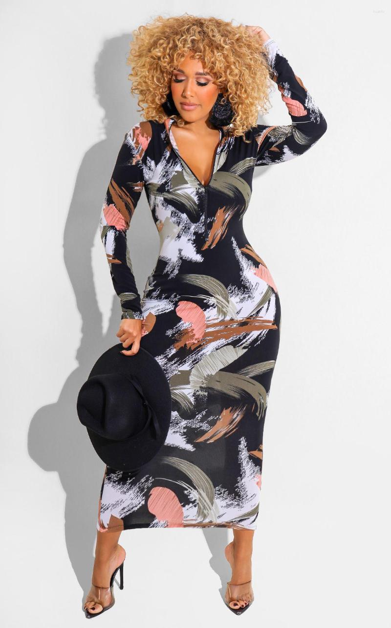 Casual Dresses SKMY Sexy Outfits For Woman Winter Dress Fashion Printed Round Neck Zipper Long Sleeve Bodycon Ankle-Length Party Clubwear, Red
Casual Dresses SKMY Sexy Outfits For Woman Winter Dress Fashion Printed Round Neck Zipper Long Sleeve Bodycon Ankle-Length Party Clubwear, Red