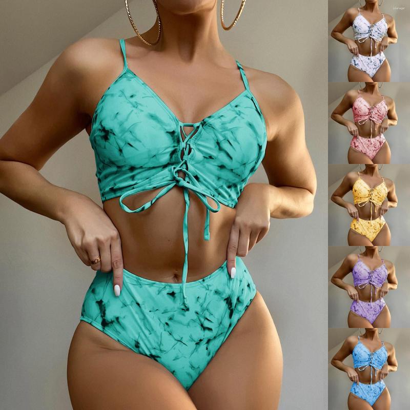 Women' Swimwear Women Soild Print Bikinis Swimsuit Sexy Push Up Bikini Set Two Pieces Beach Bathing Suit, Yellow
Women' Swimwear Women Soild Print Bikinis Swimsuit Sexy Push Up Bikini Set Two Pieces Beach Bathing Suit, Yellow