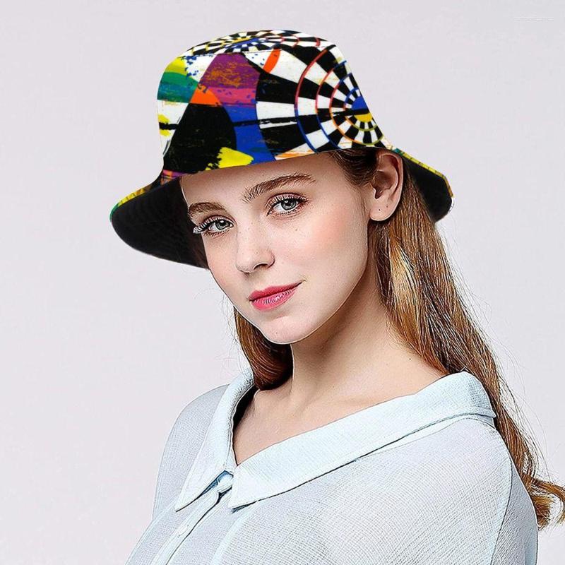 Berets Tie Dye Print Two-Sided Foldable Outdoor Sun Hat Fisherman Cap Bucket Hats Reversible
Berets Tie Dye Print Two-Sided Foldable Outdoor Sun Hat Fisherman Cap Bucket Hats Reversible