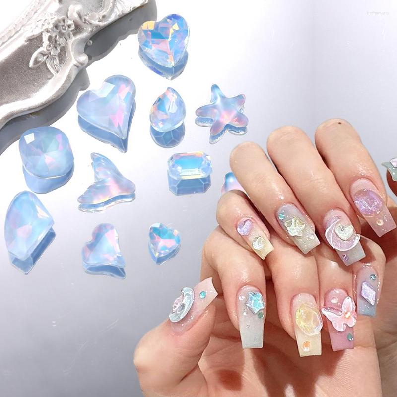 Nail Art Decorations 12/10pcs Mix Crystal Rhinestones Aurora Stars Heart Charms Pink Purple Diamond Stones For Nails Mermaid Decoration
Nail Art Decorations 12/10pcs Mix Crystal Rhinestones Aurora Stars Heart Charms Pink Purple Diamond Stones For Nails Mermaid Decoration